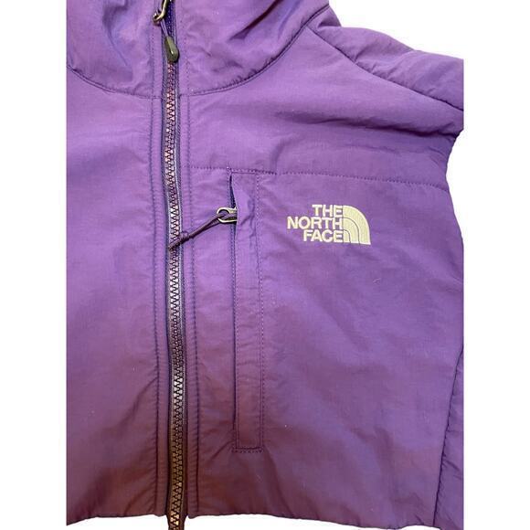 EUC The North Face Denali Fleece Collared Full Zip Jacket Purple Women Small - Picture 3 of 8